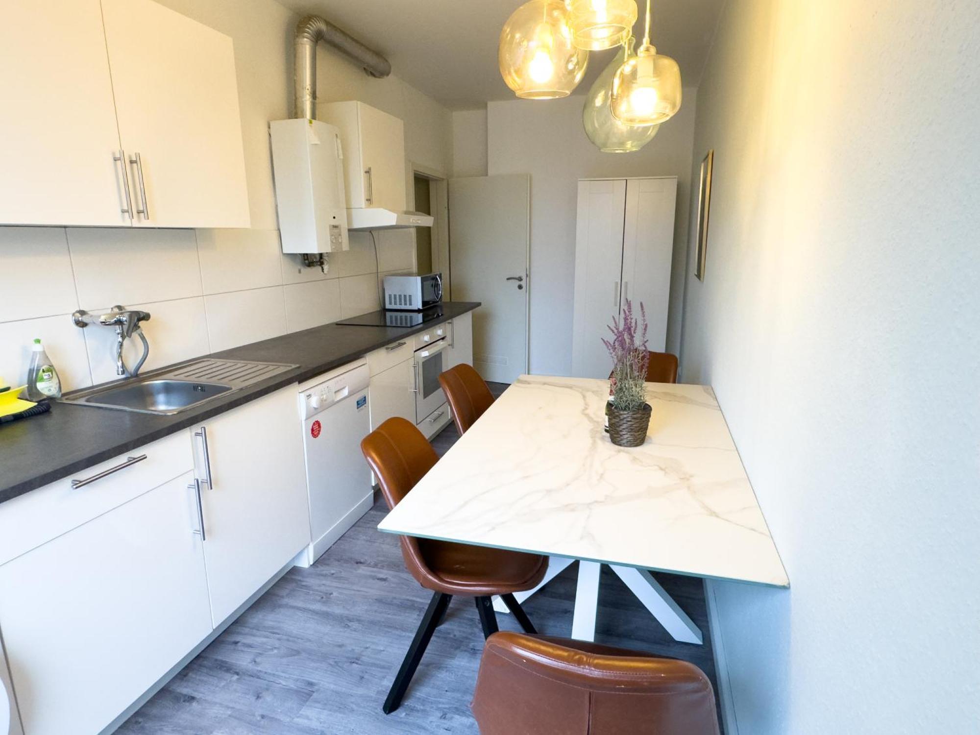 Wohnung Fuer 5 Gaeste Grosse Kueche Messe- Und Citynah Hannover Exterior foto